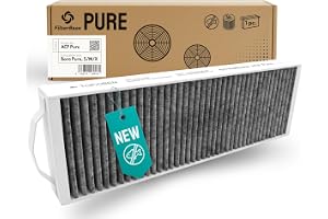 FilterBase® Aktivt kolfilter passande för Bora Pure Filter PUAKF | Högkvalitativt kolfilter för din PURU eller PUXU spishäll med cirkulation