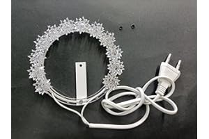 Generico Centro Ardolino Coroncina Aureola Corona Stellario Luminoso in Plexclass CM. 8 per Statue Sacre Religioge Madonne Santi e Bambinelli Shop Sacro Varie Misure. (cm. 14)