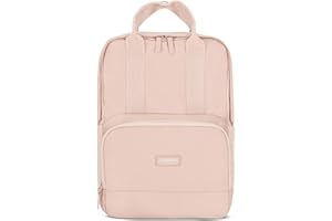 LARKSON Mochila Mujer & Hombre - No 6 - Para Trabajo, Universidad & Escuela - Pequeña y Elegante - Compartimento para Portátil - Repelente al Agua