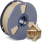 SUNLU Filament 1.75mm PLA 3D Yazıcı Filament PLA 1kg Makara (2.3 lb), &Ccedil;ap Toleransı +/- 0.02mm PLA Ahşap
