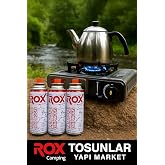 Rox Kamp Gazi 3 Adet Rox Portatif Ocak 1 Adet