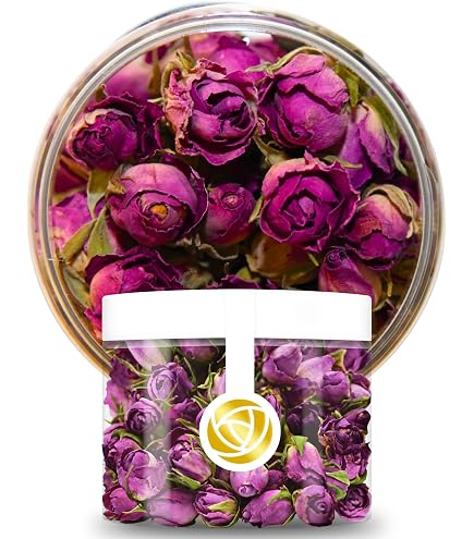 Rosie Rose Dekorative Rosenblüten in 7 Farben - 20g - Dekorative getrocknete Blüten, Topping für Torten, Kuchen Dekoration,100% natürlich zum Backen Kochen & Dekorieren (Pure Pink)
