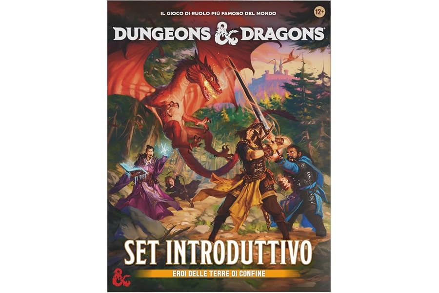 Dungeons & Dragons D&D Introductory Set: Heroes of the Border Lands (Italian Version)