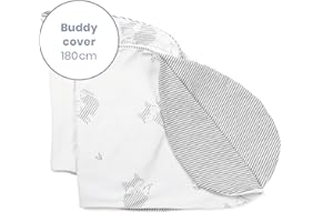 Doomoo Buddy Cover Federa per cuscino da allattamento 180 cm – Rivestimento di ricambio per il nostro classico cuscino da allattamento – lavabile e rimovibile per poter utilizzare il vostro cuscino