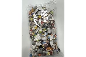 LEPETITMITRON Sujets fèves des Rois céramique Assortiment, mélange de différentes collection x 100 pièces