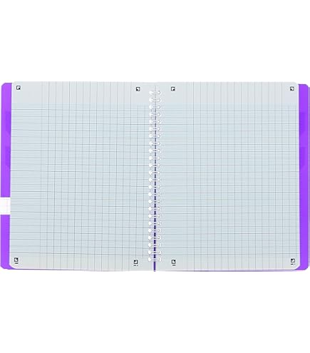 Papier Kraft A4 OXFORD Répertoire Color Life A4 Petits Carreaux 5mm 180 Pages Reliure Integrale Couverture Carte Coloris Assortis Itg7033848 Cahier Spirale A4 Grand Carreaux