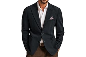 PJ PAUL JONES Blazer Uomo con Collo a Revers, Giacca Elegante Uomo