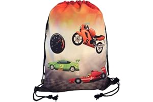 HECKBO bolsa de gimnasia infantil con cordón ropa deportiva botella para beber - jardín de infancia, escuela, guardería bolsa de tela - mochila, bolsa, mochila deportiva, bolsa de deporte niño niña