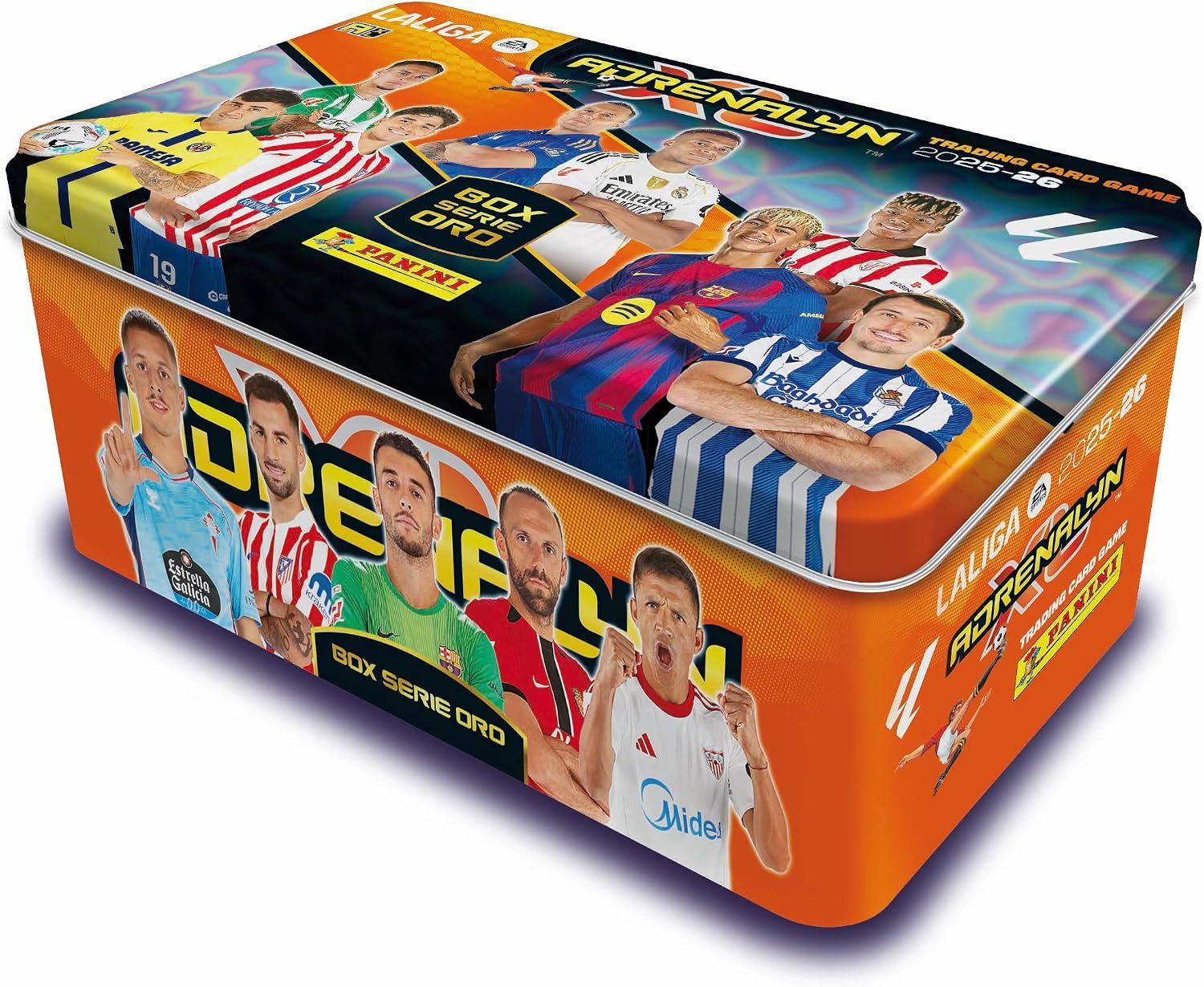 Tin Box Serie Oro Adrenalyn 2025/2026