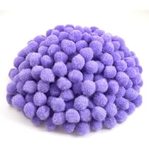 Lot De 50 Pompons Colorés 2 Cm - Pour Loisirs Créatifs, Décoration, Bricolage - 4