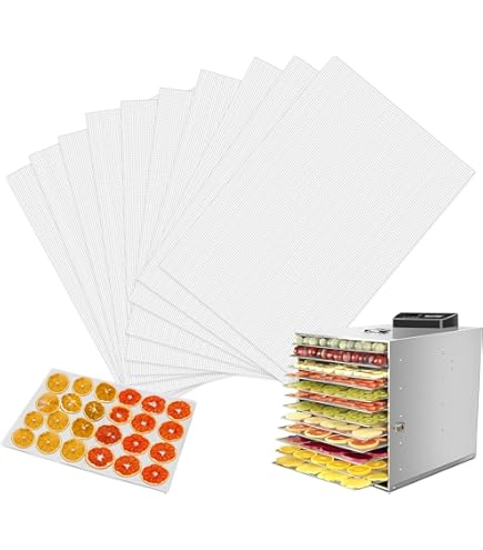 Maxxo Infra Dry+ Déshydrateur Infrarouge Avec Acier Inoxydable 500 W Pour Viande Seche Jerky Cuir De Fruits Sechoir A Fruits Desh