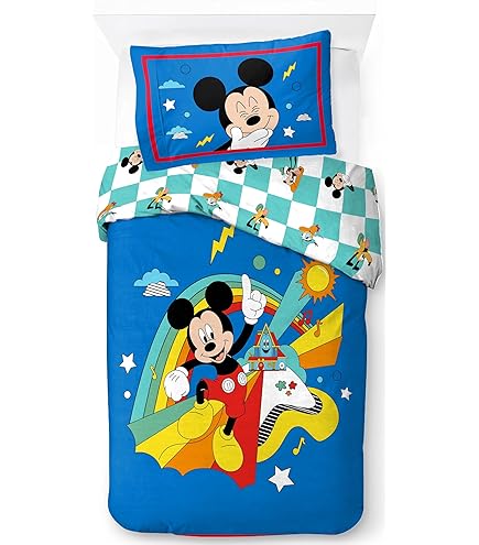 Set Copripiumino Reversibile Ufficiale Bing Bunny Whoosh Per Lettino