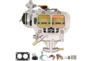 Condgreemee Universal Carburetor 2 Barrel for Weber 38/38 Performance 428 Universal Carb 38x38 for Fiat Renault Ford VW Dodge Toyota Daewoo Mitsubishi 4C electric choke, Replace 19830.202 DGES 390
