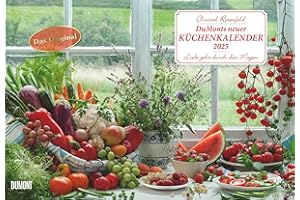 ‎DUMONT DUMONT - DUMONTS neuer Küchenkalender 2025 Broschürenkalender, 42x29cm, Wandkalender mit Rezepten und Gedichten, seit 35 Jahren der meistverkaufte ... Deutschlands: Liebe geht durch den Magen