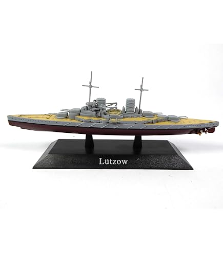 DeAgostini GNEISENAU 1907 Armored Cruiser 1/1250 WS51