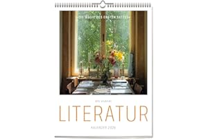 ars vivendi LITERATUR-Kalender 2026 – Wochenkalender mit 53 ersten Sätzen, stimmungsvollen Bildern & literarischen Jubiläen