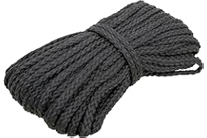 Windhager Sznurek Mocujący Do Osłon Balkonowych I Ogrodzeniowych, Czarny, 12 m