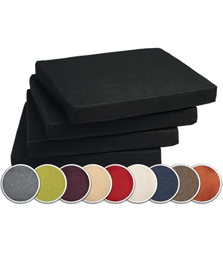 Julius, Lot De 2 Coussins De Chaise 40 X 40 Cm, Velours Bleu Encre - Mr