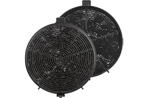 Bomann® Kohlefilter Set | Aktivkohlefilter im praktischen 2er Set | Aktivkohlefilter für Dunstabzugshauben DU 7600, DU 7601, DU 7607, DU 7609 | DU 7611 | Kohlefilter für bessere Raumluft | KF 573