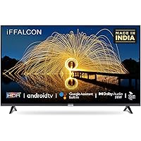 iFFALCON 103 cm (40 inches) Full HD Android Smart LED TV 40F2A (Black) (2021 Model) | With Built-in Voice Assistant