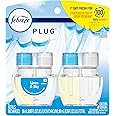 Febreze Air Freshener, Noticeables Air Freshener, Linen & Sky Scent Dual Refill Air Freshener (2 Count, 1.75 Oz)