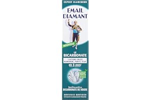 Email Diamant Aérosol Bicarbonate Dentifrice Enrichi en Bicarbonate de Soude Blancheur, Pureté/Éclat dès 3 Jours, 75 ml