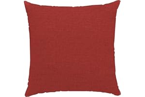 chilly pilley Cuscini Decorativi Con Imbottitura Cuscini Da Giardino Per Mobili Da Giardino Cuscini Per Divani Set Di 4 Set Di 4 Rossi