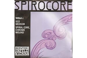 THOMASTIK-INFELD Cordes Thomastik Alto Spirocore Noyau spirale Do Acier chromé filé; Moyen