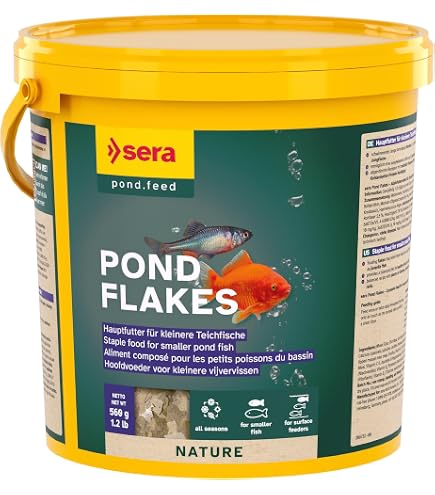 Sera Koi Royal Nature Medium 3800 Ml - Nourriture Granulés Koïs 12-25 Cm Sans Colorants