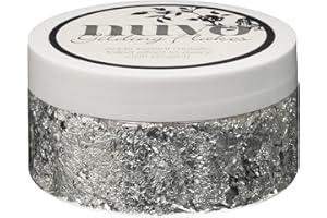 Tonic Studios 851N Gilding Flakes-Silver Bullion (200 ml)