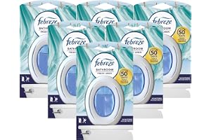 6 x 7,5 ml Febreze luftfräschare för badrum – fräscht linne