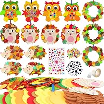 40-teiliges Schmetterling Bastelset Für Kinder – 24 Holzschmetterlinge, Aquarellstifte & Glitzeraufkleber