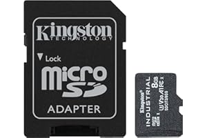 Kingston Industrial microSD - 8GB microSDHC Industrial C10 A1 pSLC Karte + SD-Adapter - SDCIT2/8GB