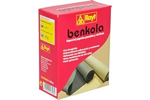 Benkola 133-08: Cola en polvo para pegado de papeles pesados y vinílicos, diluible en agua y fácil de retirar sin desperfectos. 200gr.