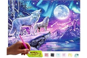 MISHBAY Diamond Painting Mosaïque DIY 5D Set | Faire passer | Broderie | Point De Croix | Peinture Diamant par numéros | Home Décor mural | Peinture Décoration | Arts Craft