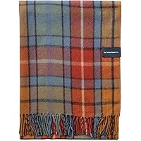 The Tartan Blanket Co. Couverture de genou en laine recyclée à chevrons