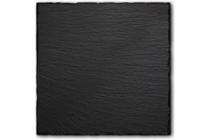 mtb more energy Schiefertafel Schiefer Schild Platte [5 Stück] - 15x15cm - Quadratisch - DIY - zum selbst Beschriften oder Gravieren für Geschenke, Basteln, Haushalt, Garten