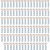 HUAZIZ 100 Teile/Paket 1,8 ml Kunststoff Kryoröhrchen Klare Probe Vorratsbehälter Fläschchen Labor Gefrierröhrchen, Reagenzgl