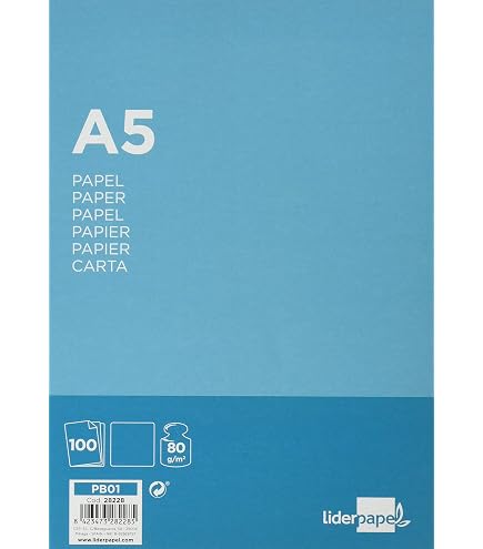 Hojas De Color Paquete Con 100 Hojas 5 Tonos Tamaño Carta Wiki