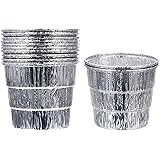 BESTonZON Raucher Grill Fett Eimer Liner für Fang Fett, 12 Stück Aluminium Fetteimer Kits Tropf Fett Eimer Können für Traeger