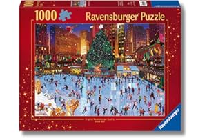 Ravensburger - Puzzle 1000 Pezzi Rockefeller Center​ | Puzzle Per Adulti E Tutta La Famiglie | Dimensione Di 70x50 Cm | Regalo Adulti | Regali Natale