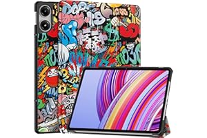 Vakarey Etui do Redmi Pad Pro 12,1 cala, ultracienkie etui na tablet do Xiaomi Redmi Pad Pro 2024, Graffiti