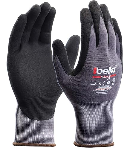 De Boer Werkhandschoenen Pro PU-Flex 613-18 PU Zwart - maat XXL/11 - De
