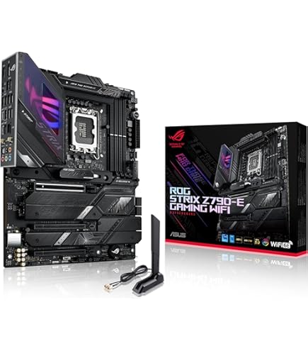 CPU ROG STRIX Z790-F GAMING WiFi + i7-13700K ROG STRIX Z790-F GAMING WIFI | ROG Strix | Gaming Motherboards