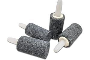 7doo 4 Pierres de 14 mm de diamètre pour générateur d'Ozone. Attention: Le diffuseur Unique poreux pour ioniseurs, Qui Passe dans l'embout, idéal pour Purifier l'eau Que Bevi Tous Les Jours.