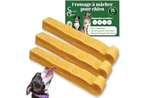 STANLEY GIBBS Lot 3 Friandises Naturelles au Fromage de Yak pour Chien, Chiot, Chiens Os à mâcher, Himalaya Mastication Durable Jouet Occupation Longue durée Soin Dentaire Faible en Calories réduit Stress Taille S