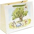 Large Gift Bag - Disney Gift Bag - Perfect for a Variety of Gifts - Beautiful Vintage Winnie The Pooh Artwork