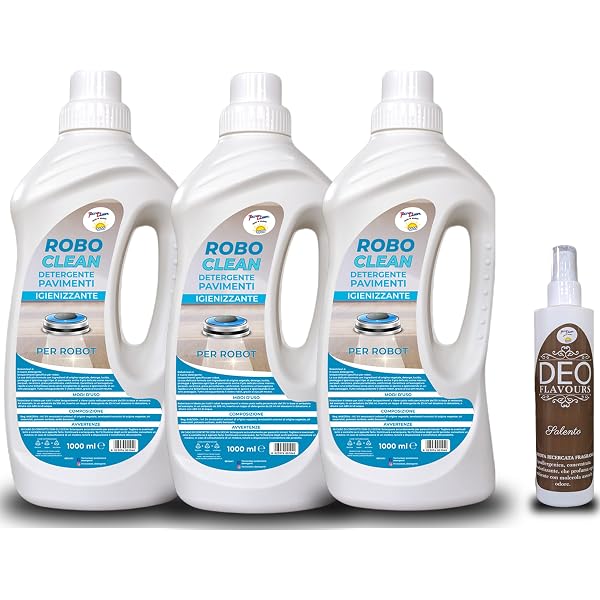 TECNO CLEAN Deo Flavours Raumessenz 3x750ml – Geruchsabsorbierend, Für Textilien & Böden