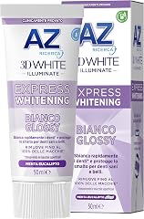AZ Dentifricio 3DWhite Illuminate Express Whitening Bianco Glossy 50ml. 1 Dentifricio