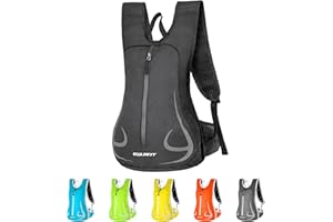 EULANT Lightweight Running Backpack 15L,Small Ski Rucksack,Waterproof Cycling Backpacks for Women & Men,Small Sports Rucksack for Runner Snowboard Trail Walking Commuting Hiking Biking